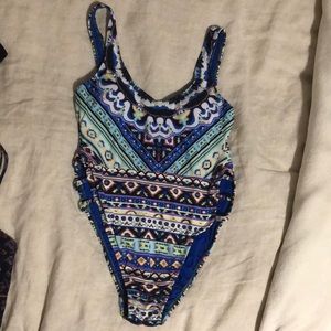 Open back NWOT one piece swimsuit
